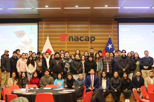 Estudiantes participantes de Bootcam en INACAP Sede Chillán