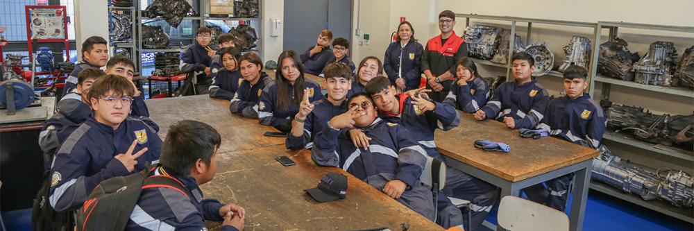 Estudiantes del Liceo Alcalde Sergio González Gutiérrez de Pozo Almonte finalizaron con éxito el programa de Alternancia en INACAP Iquique