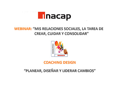 Webinar ¿Mis relaciones sociales, la tarea de Crear, Cuidar y Consolidar?