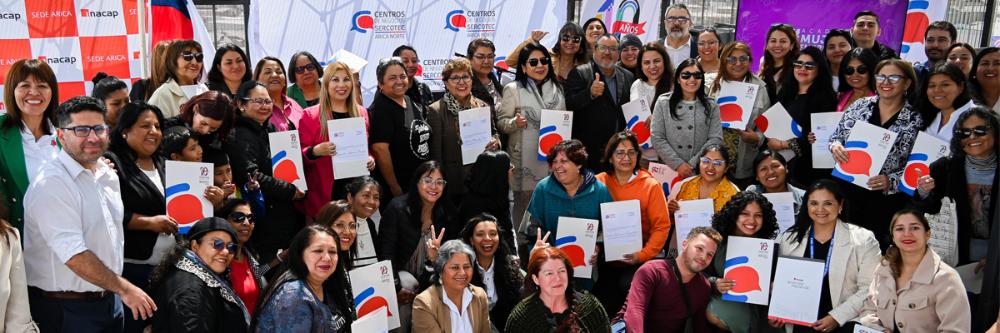Todos los que participaron de la Ceremonia de cierre de la Academia