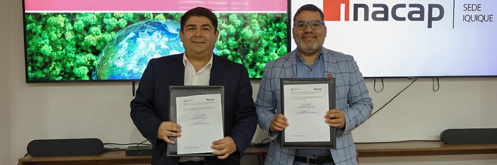 INACAP Sede Iquique y CircularTec firmaron un acuerdo marco de colaboración
