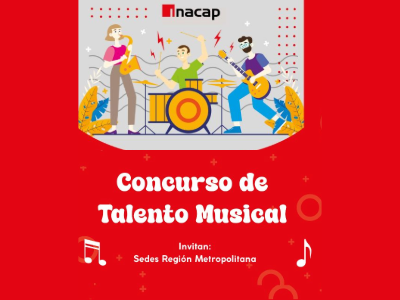 afiche concurso de talentos