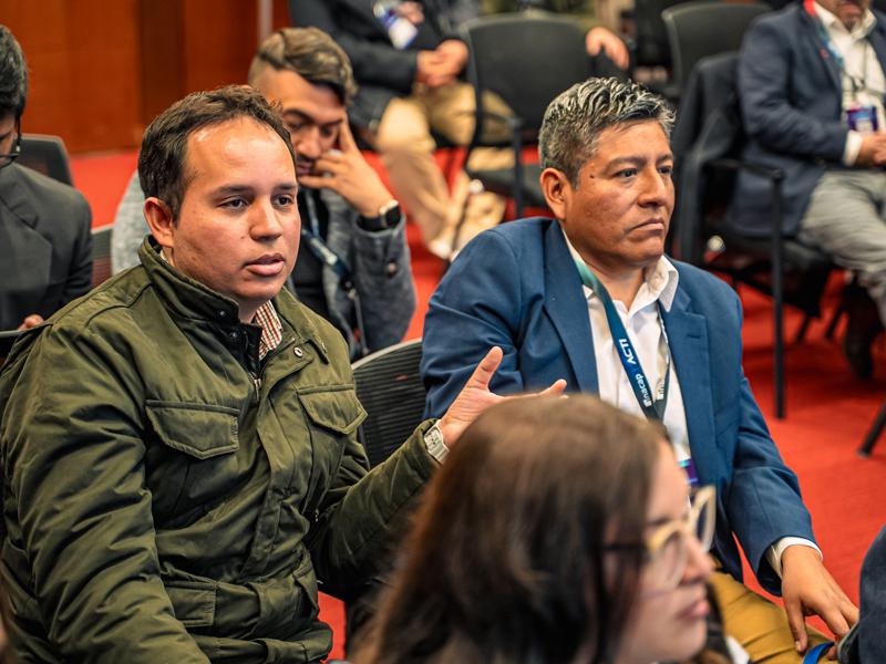 Docentes que expusieron en la cumbre