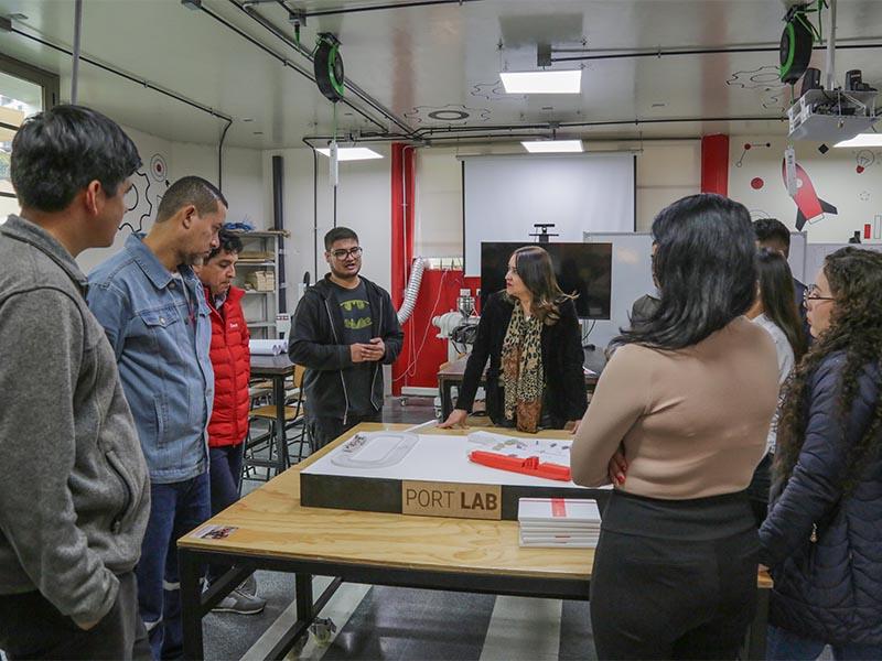 INACAP Iquique conecta con el mundo: recibe a futuros expertos portuarios de Ecuador junto a EPI