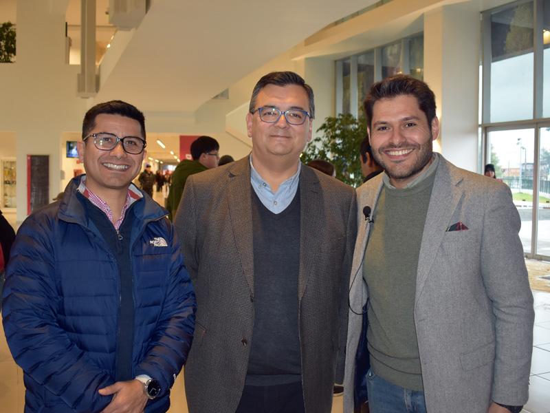 Andres Figueroa, Marcelo Valdivia, Isaias Sharon
