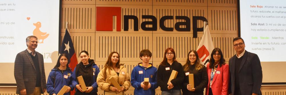 Participación de estudiantes de la EMTP, especialidad Administración