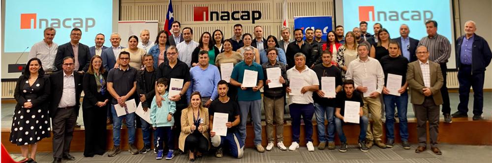 los estudiante que comenzarán con el curso de oficios