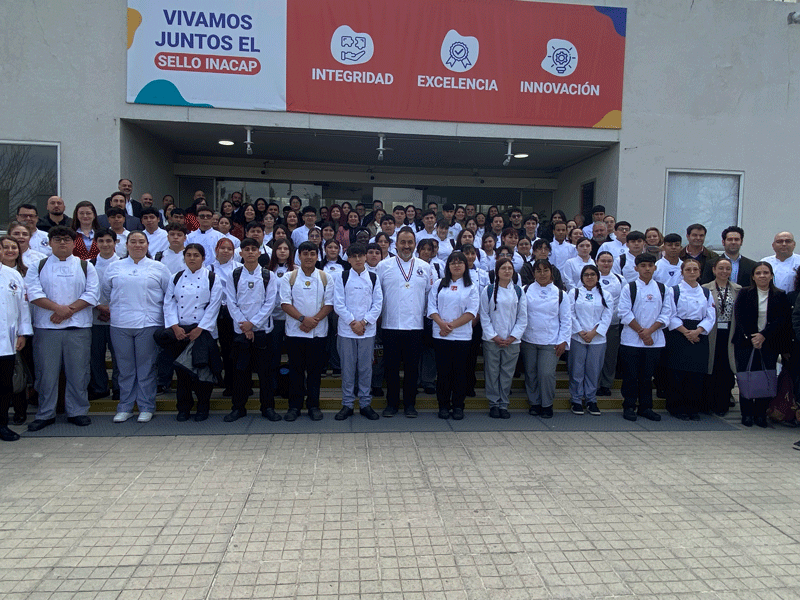 alumnos de Gastronomía