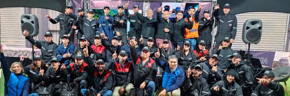 Estudiantes de INACAP Sede Puerto Montt exploran las nuevas tecnologías de Volvo Chile