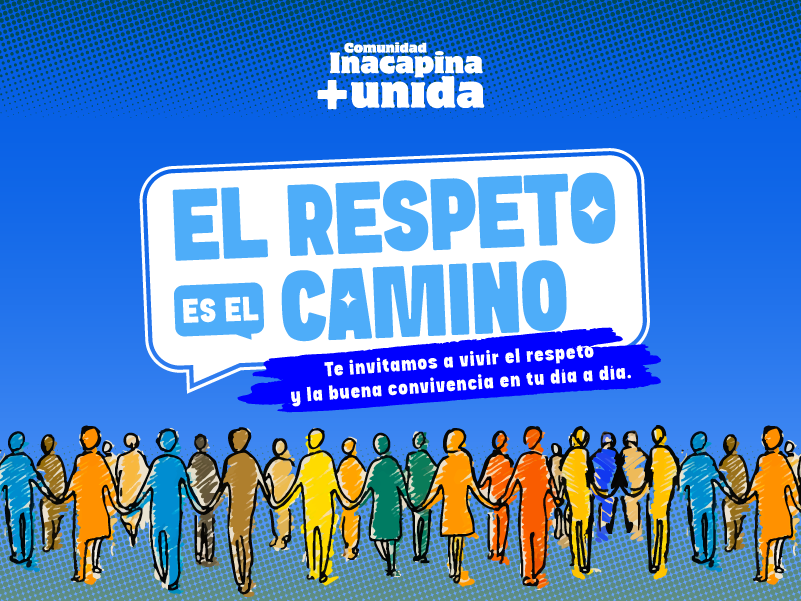 imagen gráfica con dibujos de personas tomadas de las manos